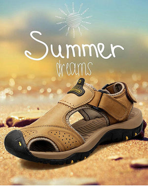 Men Summer Shoes Breathable Casual Beach Hiking Sandals - fashionshoeshouse