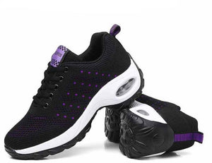 Women's air cushion mesh sneakers running shoes outdoor casual walking shoes