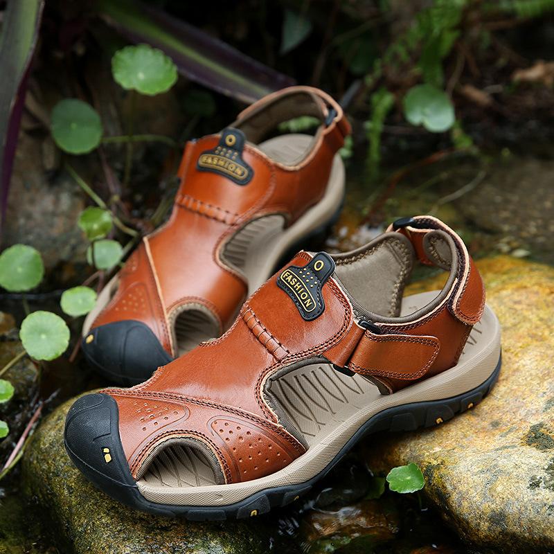 Men Summer Shoes Breathable Casual Beach Hiking Sandals - fashionshoeshouse