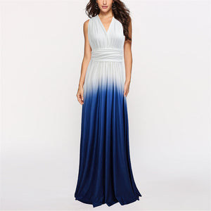 Sexy backless multi-way wrap floor-length dress | transformer evening gowns long prom dress