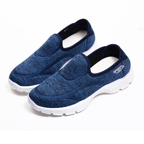 Women Walking Shoes Casual Slip On Comfy Sneakers - fashionshoeshouse