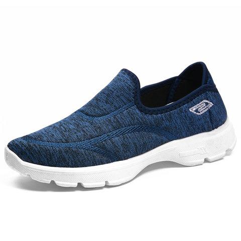 Women Walking Shoes Casual Slip On Comfy Sneakers - fashionshoeshouse