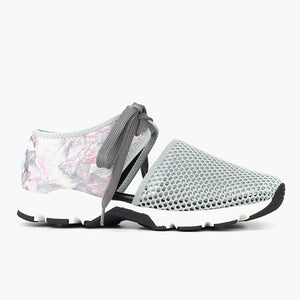 Wemen Summer Hollow Out Lace Up Platform Sneakers