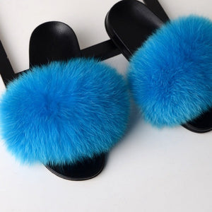 Women Summer Fuzzy Home Slippers