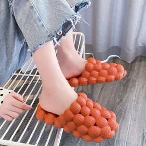 Women new fashion massage comfortable flat slide summer beach sandals