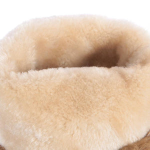 Women winter fashion cute mid calf faux fur snow boots