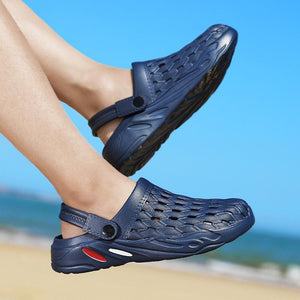 Men summer slip on beach water sandals