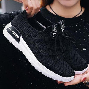 Women's breathable mesh sneakers casual comfort walking shoes