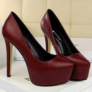 Women stiletto 5 inch heels sexy prom platform heels