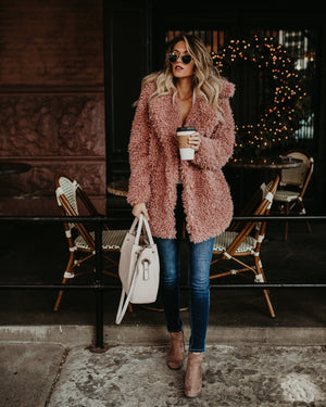 Winter Warm Faux Fur Teddy Coat