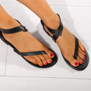 Women Ankle Wrap Strappy Flat Sandals