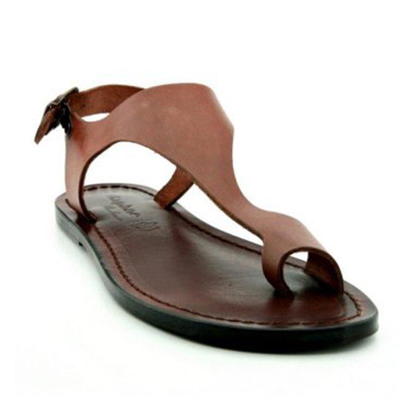 Thong Sandals Leather Sandals Strap Sandals