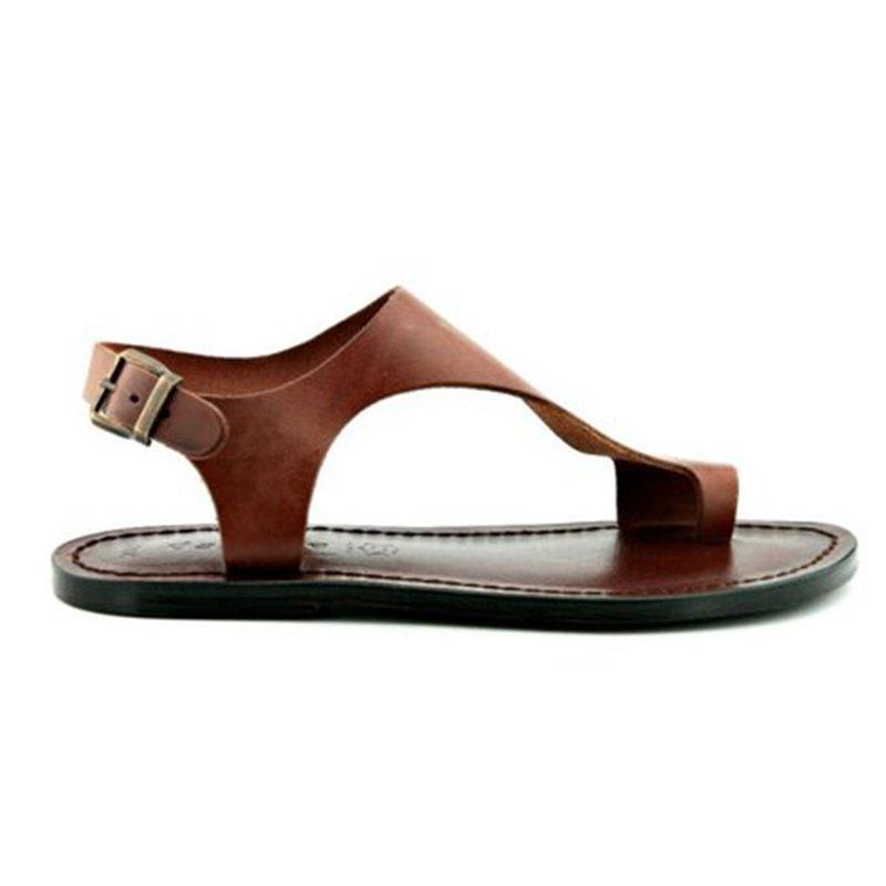 Thong Sandals Leather Sandals Strap Sandals