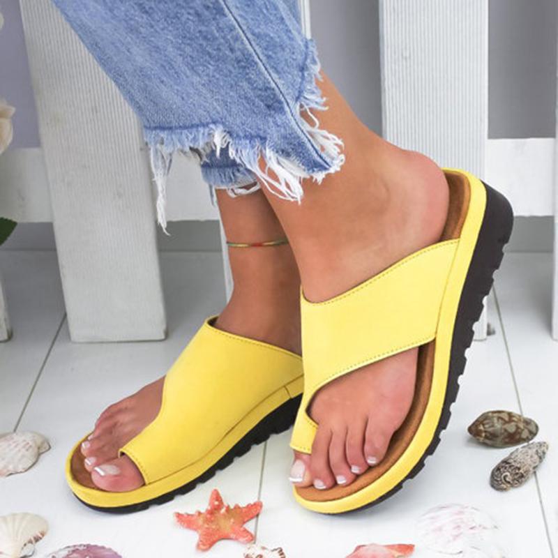 Beach Soft Comfortable Platform Sandals - GetComfyShoes