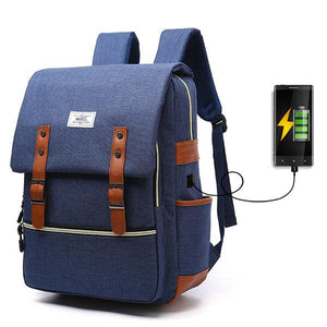 Backpack with USB Charging Port Lock Outdoor Backpack For Men And Women School Backpack Casual - Getcomfyshoes