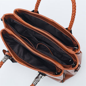 Vintage Oil Wax leather luxury handbags women bags designer ladies hand bags for women 2019 bag sac a main Femme Bolsa Feminina - Getcomfyshoes