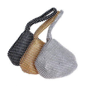 Soft Beaded Women Evening Bags Lady Wedding Bridalmaid Handbags Cover Open Style Purse Bag For New Year Gift Clutch - GetComfyShoes