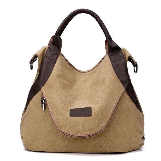 2020 Large Casual Canvas Tote Handbag Women Shoulder Bags - Getcomfyshoes