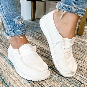 Womens slip on sneakers casual canvas sneakers good walking shoes