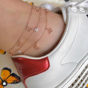 Women summer beach bohemia cute chain anklets
