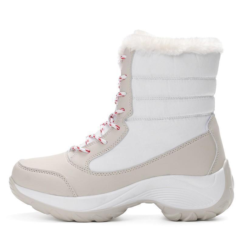 Non-slip waterproof winter ankle snow boots - GetComfyShoes