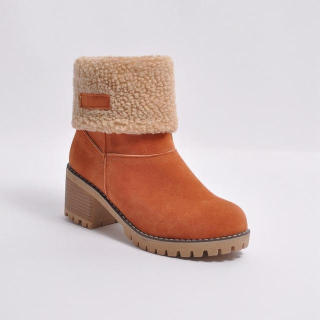 Winter Fur Warm Snow Boots - GetComfyShoes