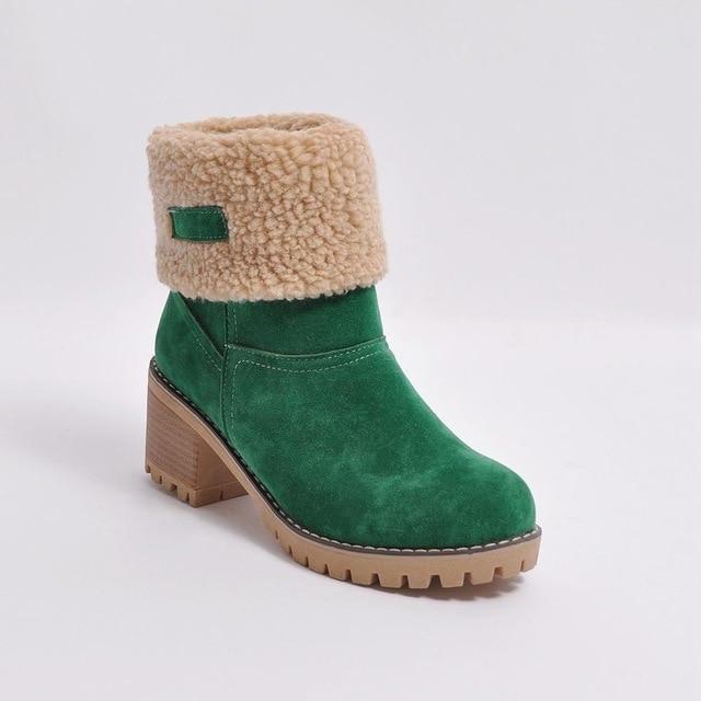 Winter Fur Warm Snow Boots - GetComfyShoes