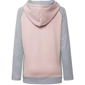 2018 New Fahsion Hoodies For Women Zipper decoration Long Sleeve Spring Autumn - GetComfyShoes