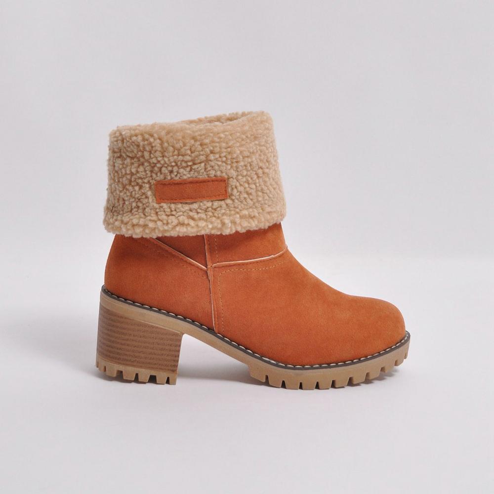 Winter Fur Warm Snow Boots - GetComfyShoes