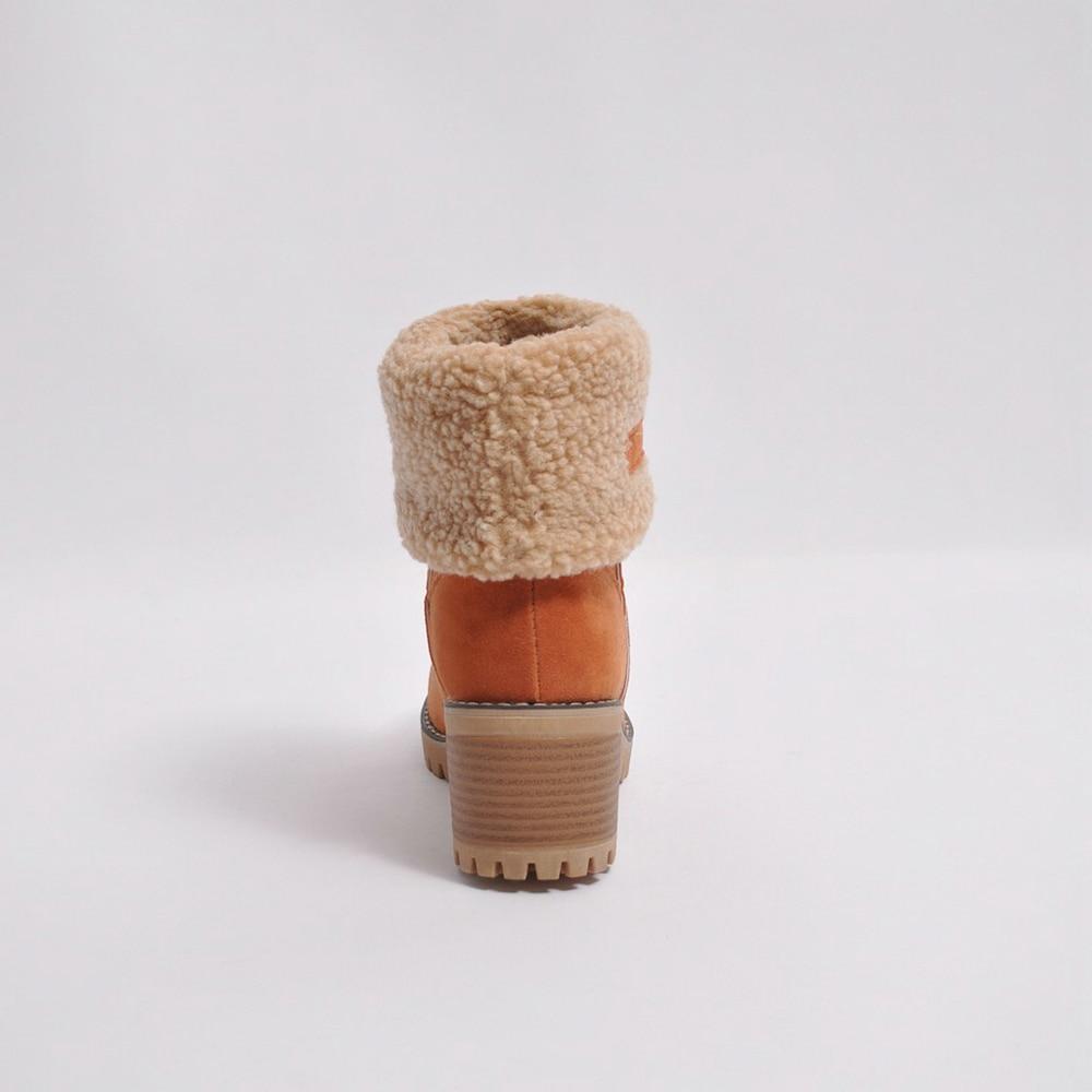 Winter Fur Warm Snow Boots - GetComfyShoes