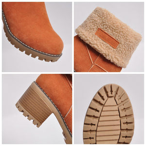 Winter Fur Warm Snow Boots - GetComfyShoes