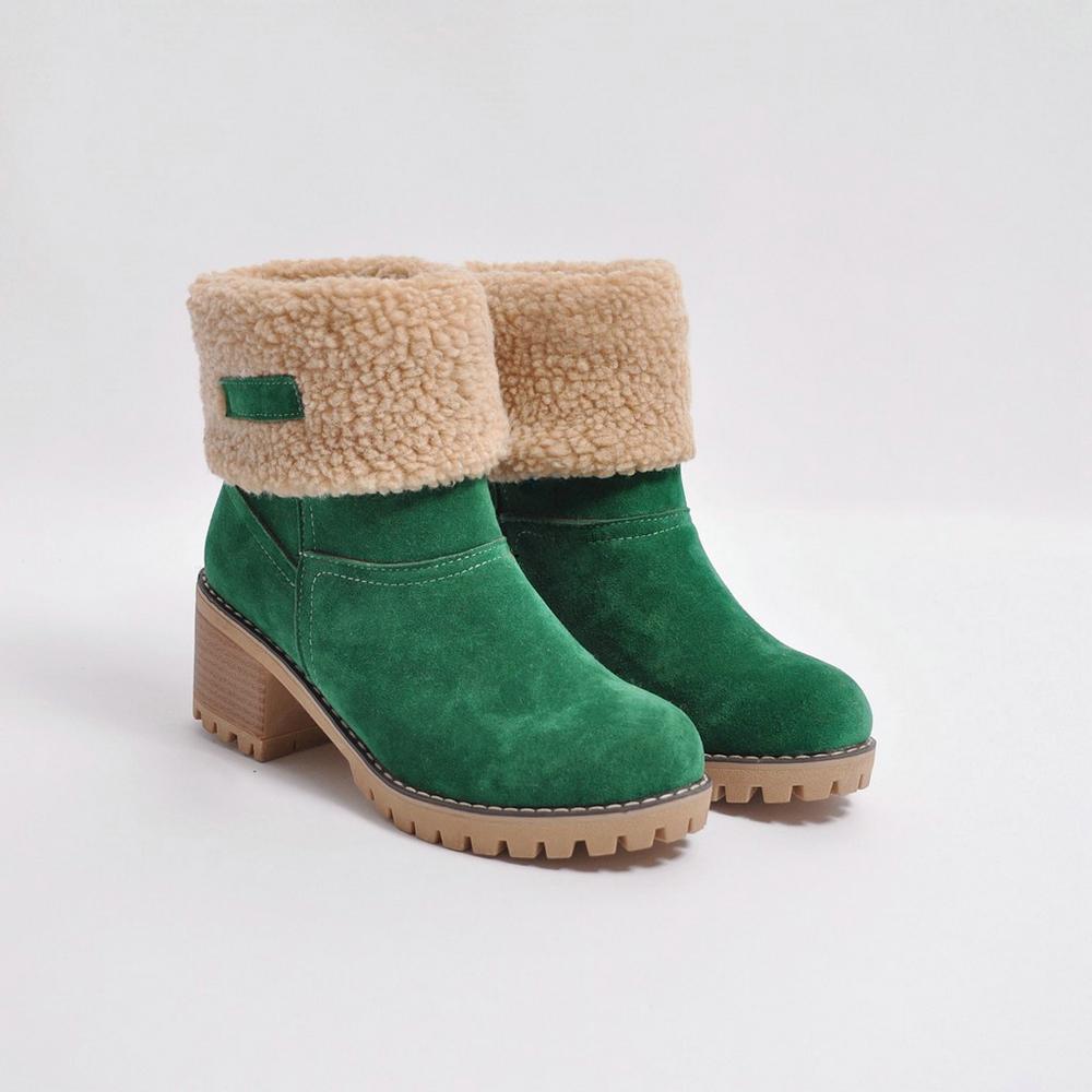 Winter Fur Warm Snow Boots - GetComfyShoes