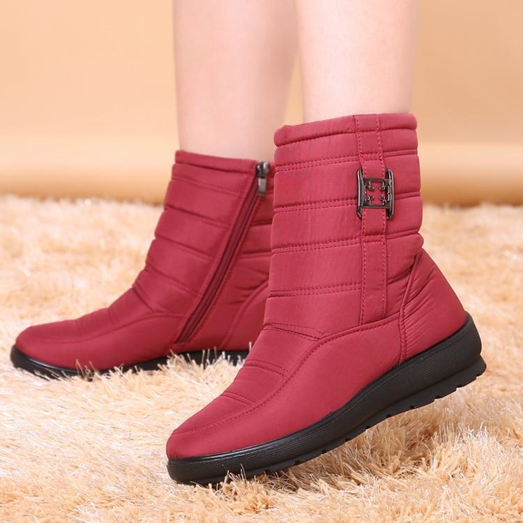 Mother Shoes Antiskid Waterproof Casual Boots - GetComfyShoes