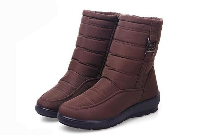 Mother Shoes Antiskid Waterproof Casual Boots - GetComfyShoes