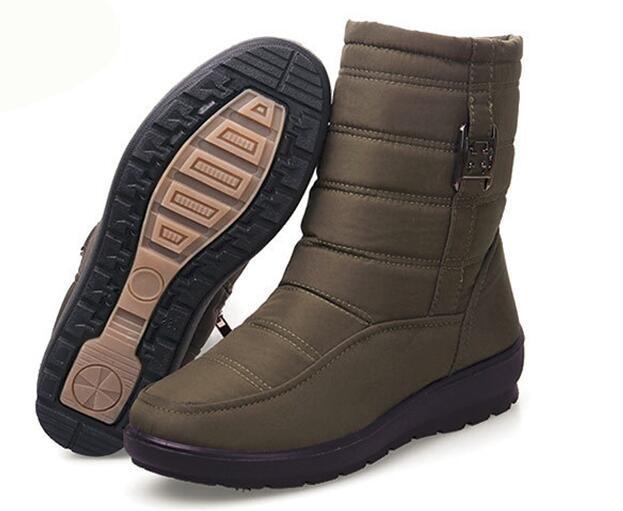 Mother Shoes Antiskid Waterproof Casual Boots - GetComfyShoes