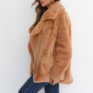 Winter Faux Fur Soft Cardigan - Getcomfyshoes