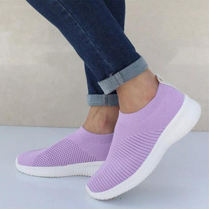 Casual Slip On Soft Walking Sneakers - GetComfyShoes