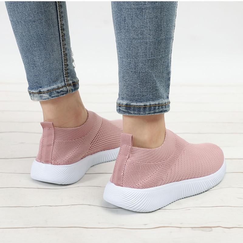 Casual Slip On Soft Walking Sneakers - GetComfyShoes