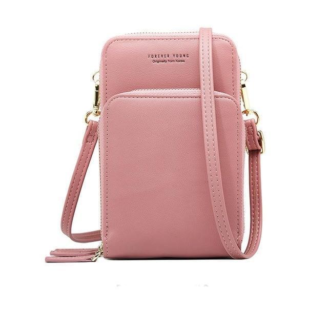 Crossbody Cell Phone Shoulder Bag Daily Use Card Holder - GetComfyShoes