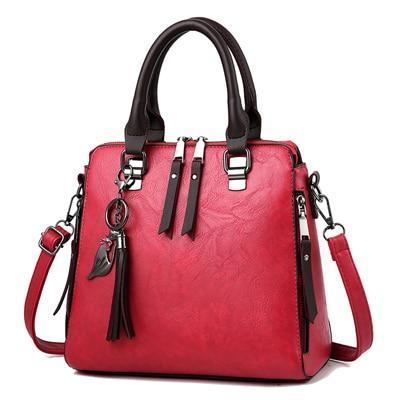 Vintage Ladies HandBags Shoulder Bags With Tassel - GetComfyShoes