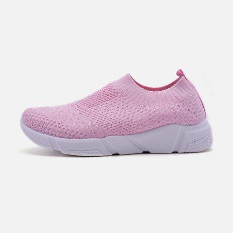 Women Shoes Breathable Mesh Sneakers Lady Plus Size Loafers - fashionshoeshouse